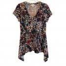 Chaus Knit Sharkbite Hem Top MEDIUM (606) Chaus Knit Sharkbite Hem Top MEDIUM (606)