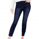Susan Graver Petite Stretch Denim Pull On Skinny Jean 16 PETITE (404)