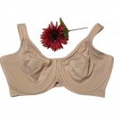 Breezies Diamond Jacquard Underwire Support Bra 40DDD