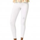 HUE Distressed/Ripped Denim Skimmer Leggings SMALL (310)