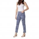 Dennis Basso Sateen Ankle Pants with Ruffle Hem 18 PLUS (555)