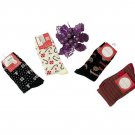 Charter Club Holiday Women's 3 Crew Socks and 1 Over the Knee Socks (9-11) Charter Club Holiday Women's 3 Crew Socks and 1 Over the Knee Socks (9-11)