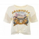Messy Buns, Lazy Days Nashville Rock & Roll T-Shirt MEDIUM Messy Buns, Lazy Days Nashville Rock & Roll T-Shirt MEDIUM