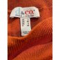 Denim & Co. Crew Neck Long Sleeve Hi Low Pullover Sweater SMALL (606)