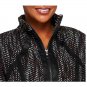 SA by Seth Aaron Zip Front Coat with Faux Leather Trim SIZE 14