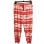 JENNI 2Pc Long Sleeve Mix It Papaya Punch Fairisle Pajama Set X SMALL (8181)