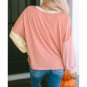 Striped Color Block Splicing Long Sleeve T Shirt 2XL (9998)