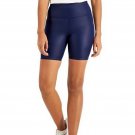 INC International Concepts Compression Bike Shorts X SMALL NAVY  (2323)