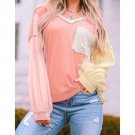 Striped Color Block Splicing Long Sleeve T Shirt X LARGE (9998) Striped Color Block Splicing Long Sleeve T Shirt X LARGE (9998)