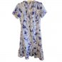 Isaac Mizrahi Live! Regular Printed Pebble Knit Dress X SMALL (1001)