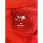 JENNI 2Pc Long Sleeve Mix It Papaya Punch Fairisle Pajama Set XX LARGE (313)
