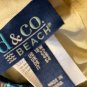 Denim & Co. Beach V-Neck Wrap Front Swim Dress size 18W (1001)