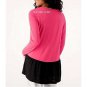 LOGO by Lori Goldstein Rayon 230 Layered Top w/ Jacquard Hem X LARGE (202)