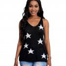 Star Pattern Racerback Women's Tank X LARGE (616)
