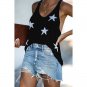 Star Pattern Racerback Women's Tank X LARGE (616)