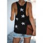 Star Pattern Racerback Women's Tank X LARGE (616)