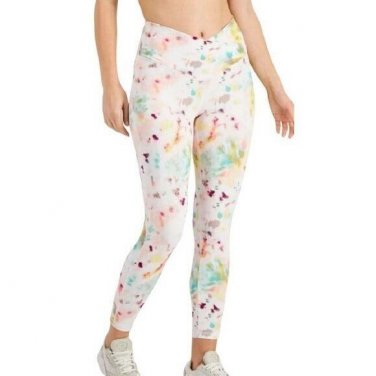 JENNI On Repeat Crossover Waist 7/8th Length Active Legging SMALL (818)