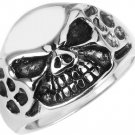 Stainless Steel Skull Ring Size11 (SSR19)