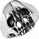 Stainless Steel Skull Ring Size11 (SSR22)