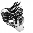 Stainless Steel 316L Chinese Dragon Ring Sizes 9-14  (SSR248)