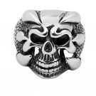 Stainless Steel 316L Men Skull Ring Sizes 9-14 (SSR237)