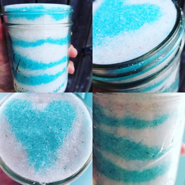 Spa Bath Salts Jar Spa Scents