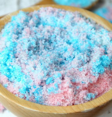 Mermaid Salt Scrub 8oz *Organic Mica colored