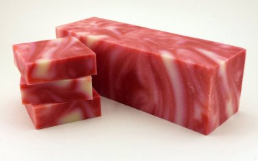 Candy Cane 5oz Cold Process Bar