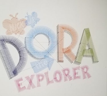 Dora The Explorer and Friends Embroidery Designs