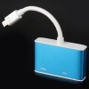 Mini Display Port to HDMI / VGA Converter Adapter Cord for MacBook Pro Air iMAC(115813401)