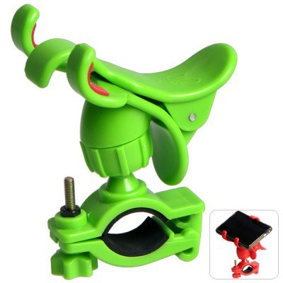Green Bicycle Phone GPS Holder Bike Handlebar Cellphone Camera Mount Ourdoor Cycling(114405805)