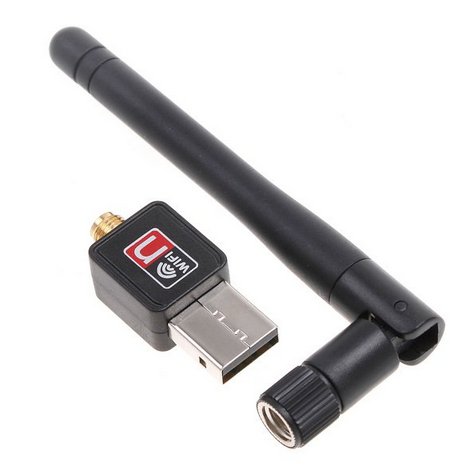 Mini 150M USB WiFi Wireless Network Card 802.11 n/g/b LAN Adapter with Antenna(TOM-C1289)
