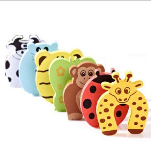 5X Cute Baby Door Stopper Safety Finger Guard Protector (BICP003058)