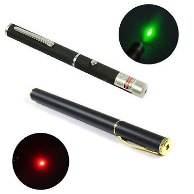 1 x Red Laser Pointer Pen 5mW Presentation 532nm Powerful Laser Pen Pointer Beam Light(261417371027)
