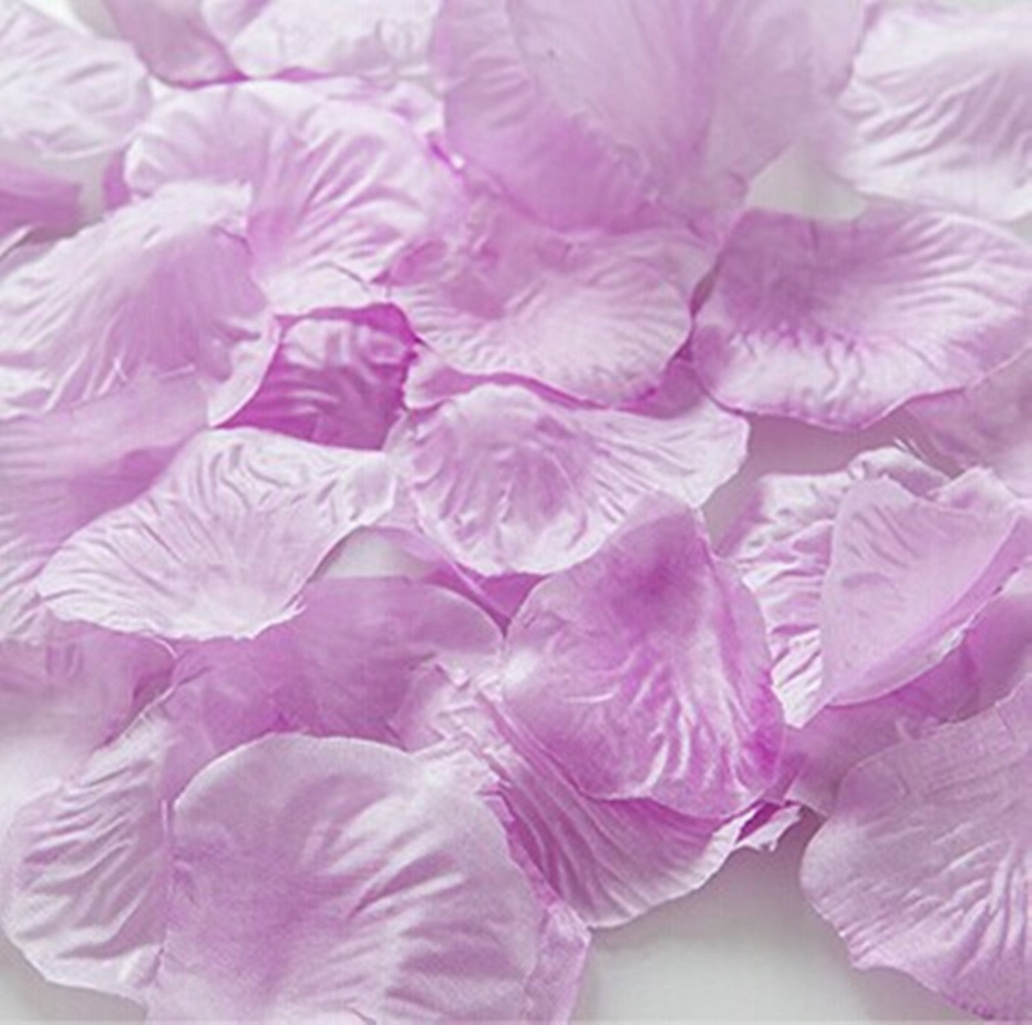 1000pcs Light Purple Silk Flower Rose Petals Wedding Party Decorations ...