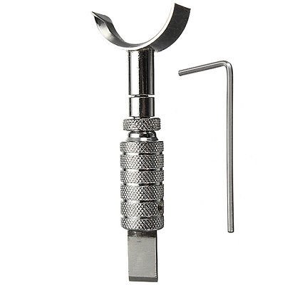 Adjustable Leathercraft Deluxe Leather Carving Swivel Knife Blade Tool Set(181560664064)