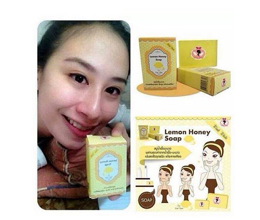 1 x Lemon Honey Gluta White Wink Soap 70g NEW SPF 50 