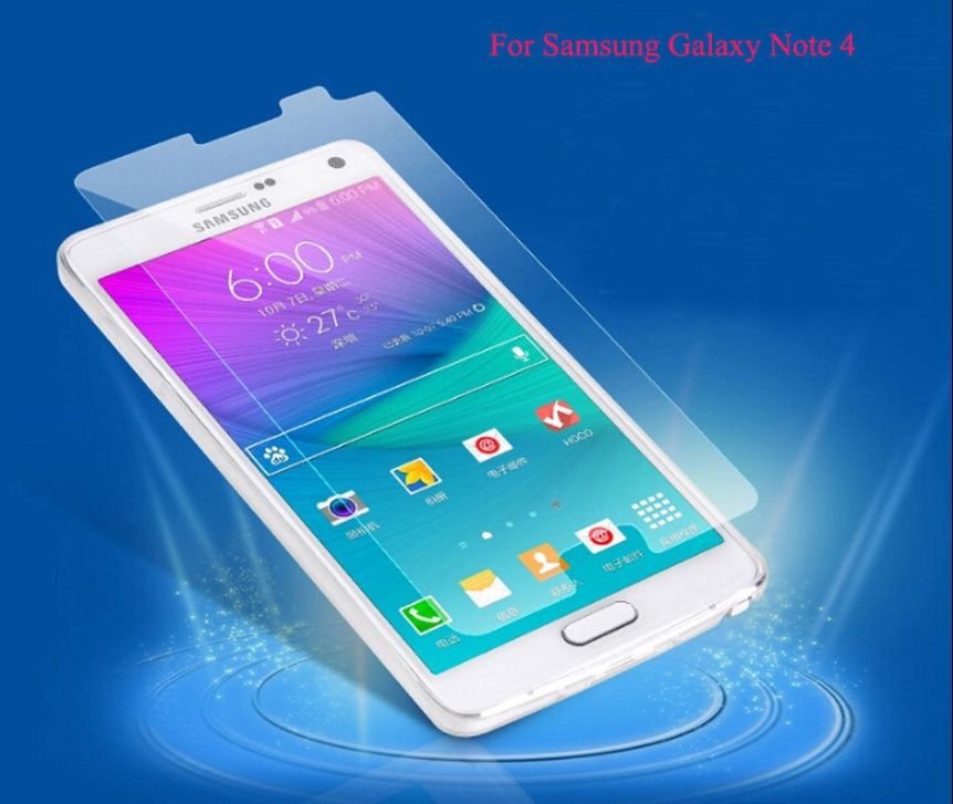 Toughened Glass Screen Protection Film For Samsung Galaxy note 4 N910...