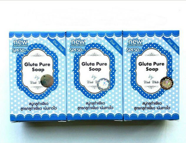 3X GLUTA GLUTATHIONE PURE SOAP WHITENING SKIN BEAUTY BLEACHING ANTI AGING 70 g(291366233148)
