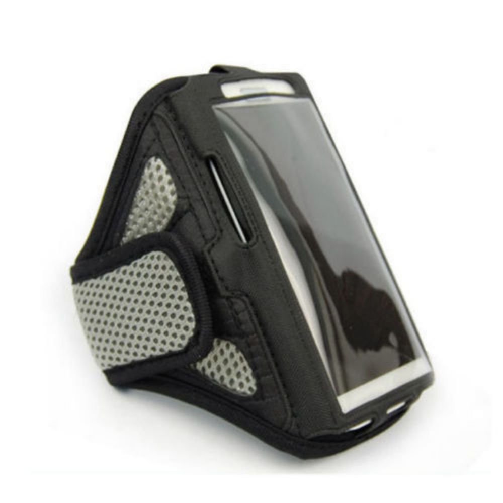 Silver For iPhone 6 4.7" Sports Running Cycling Mesh Armband Phone Case Cover