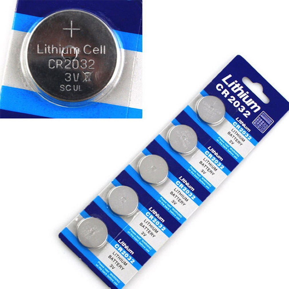 5 X Li Ion Battery 3V CR2032 3 Volt Coin Button Cell Battery   55aa0ea6e62a2 351213b 