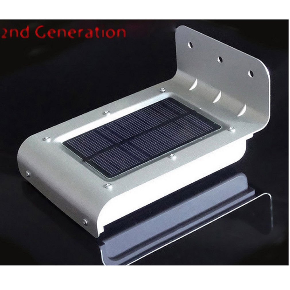 16 LED Solar Power Motion Sensor Security Lamp Outdoor Waterproof Light db