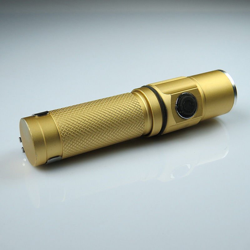 Mini 1000LM 1000Lumen Waterproof CREE LED Flashlight Torch Light Lamp 14500 Batt DB