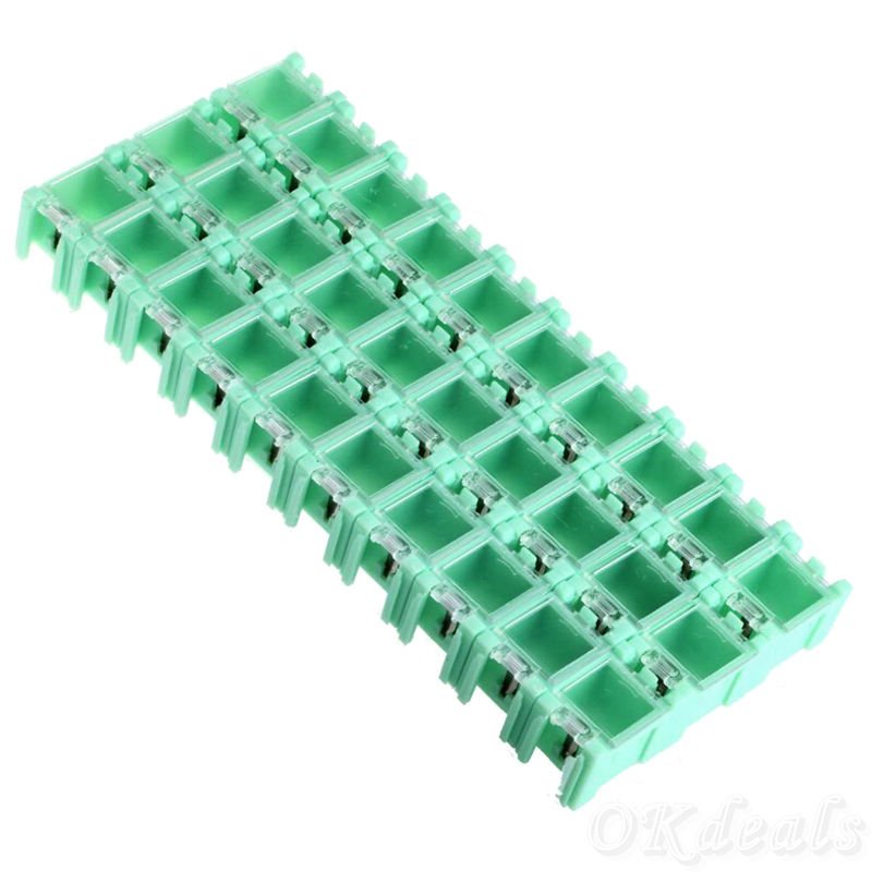 30pcs SMT SMD Kits Laboratory DIY Electronic Components Storage Boxes Tool DB