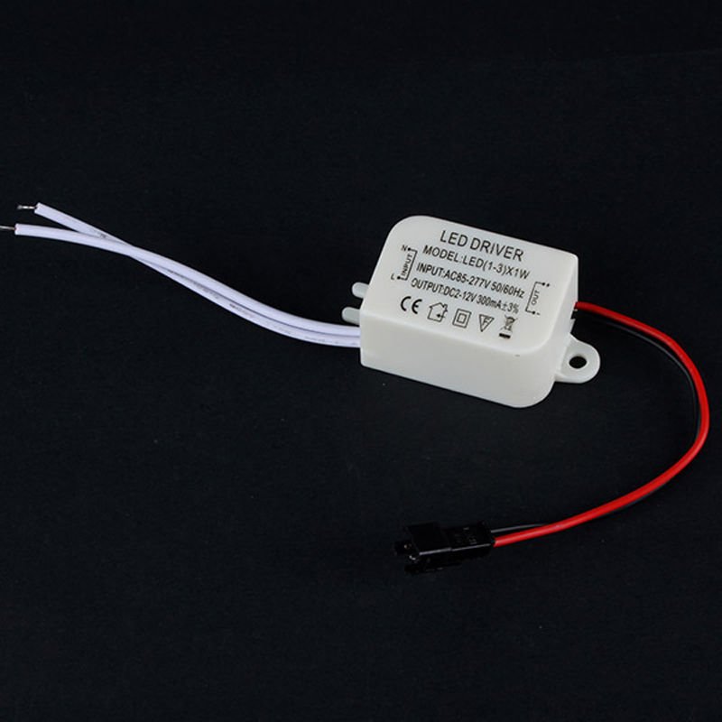 AC 85V-265V to DC 2V-12V LED Electronic Transformer Power Supply Driver 3X1W DB