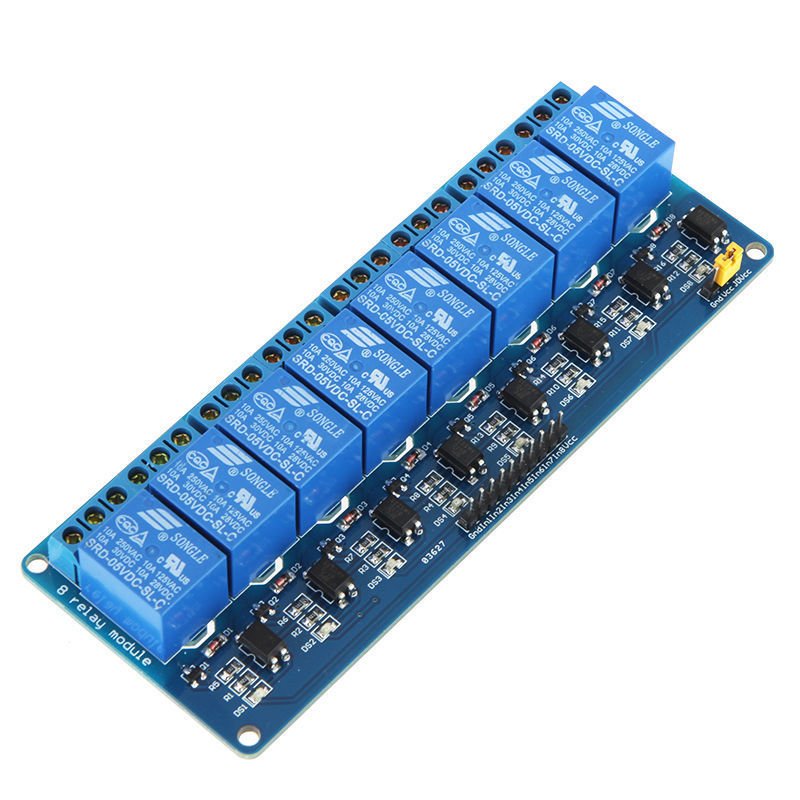 8 Channel 5V Relay Module Board Shield For Arduino PIC AVR MCU DSP ARM db