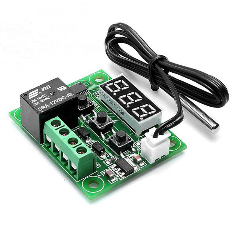 50110°C Temperature Control Switch DC 12V Heat Cool Temp Thermostat gh