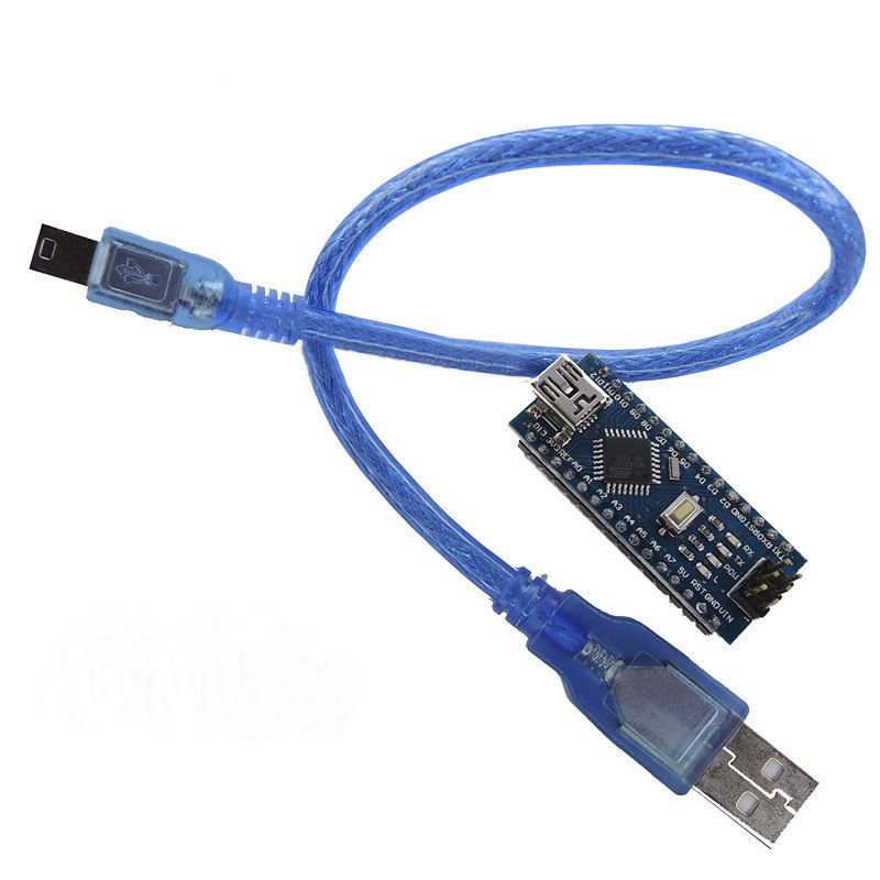 USB Nano V3.0 ATmega328P 5V 16M Micro-controller Board + CABLE For Arduino db