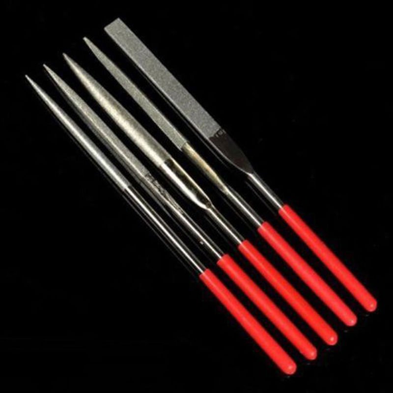Diamond Needle File Set Sharpening 3X140mm x 5pcs db