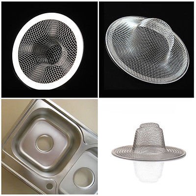 Sink Strainer Waste Plug Drain Filter Hair Catcher Stopper db